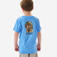 Burlebo Youth Ss Tee | Mallard Camo Dog