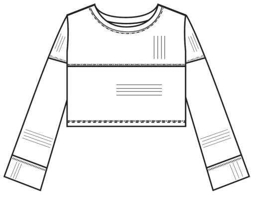 Tenly Hacci Rib Long Sleeve Crosscut Pullover | Ht Cranberry