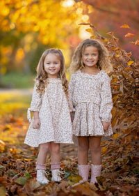 Mabel + Honey Autumn Breeze Dress | Red