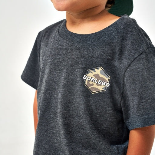 Burlebo Youth Tee | Rad Dude Deer Camo