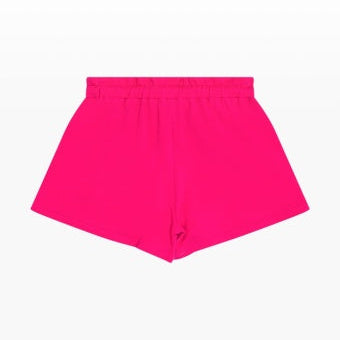 Tenly French Terry Paperbag Shorts Cerise | Cerise