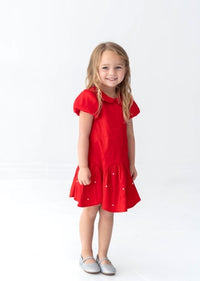Isobella & Chloe Crimson Glow Dress | Red