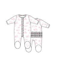 Magnetic Me Sweeter Than Hunny Magnetic Footie with Ruffle