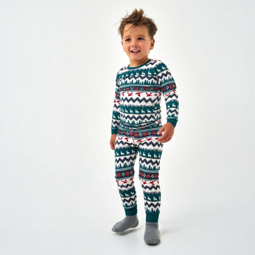 Burlebo Performance Pajama Set | Outdoors Christmas
