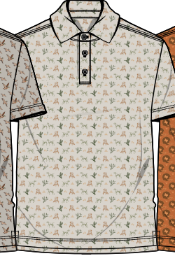 Burlebo Youth Performance Polo | Mallard Duck Dog