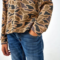 Burlebo Youth Thermal Hoodie | Gauge Camo