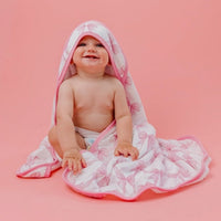 Copper Pearl Premium Baby Knit Hooded Towel | Bow My Gosh
