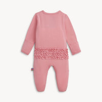 Magnetic Me Tickled Pink Modal Footie With Ruffles