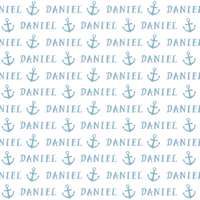 Sugar + Maple Personalized Towel | Anchors