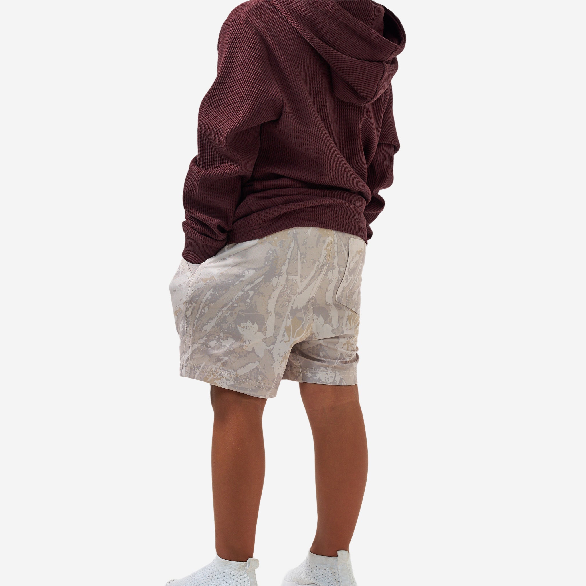 Burlebo Youth Athletic Short | Drifter Camo