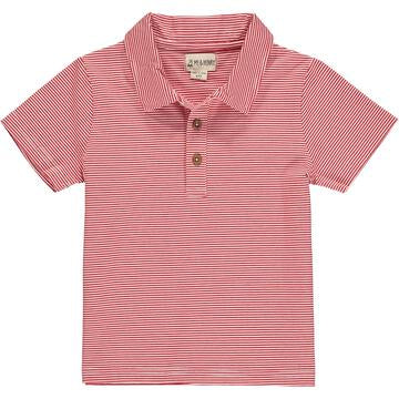 Me & Henry Admiral Polo | Red Stripe