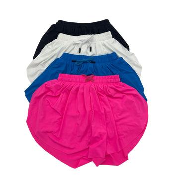 Butterfly Athletic Shorts Hot Pink