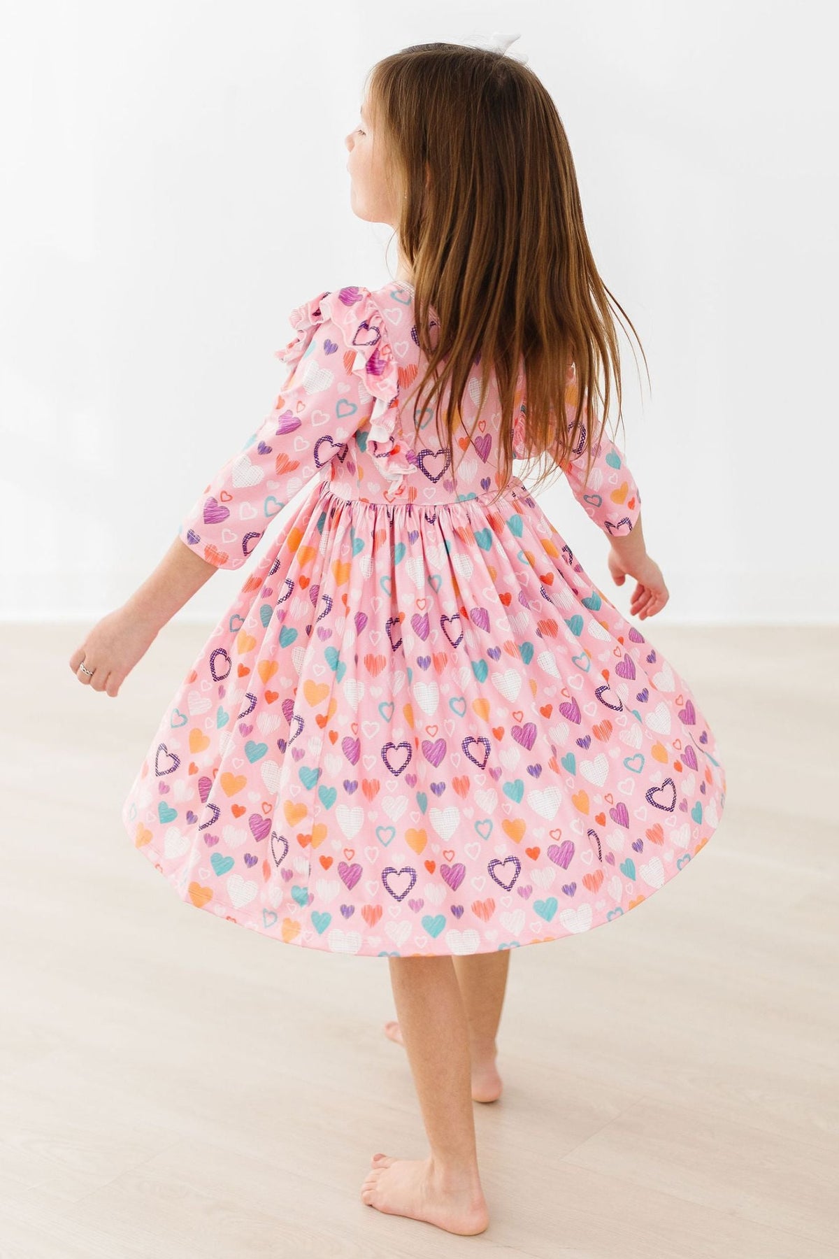 Mila & Rose Lovebug Ruffle Twirl Dress