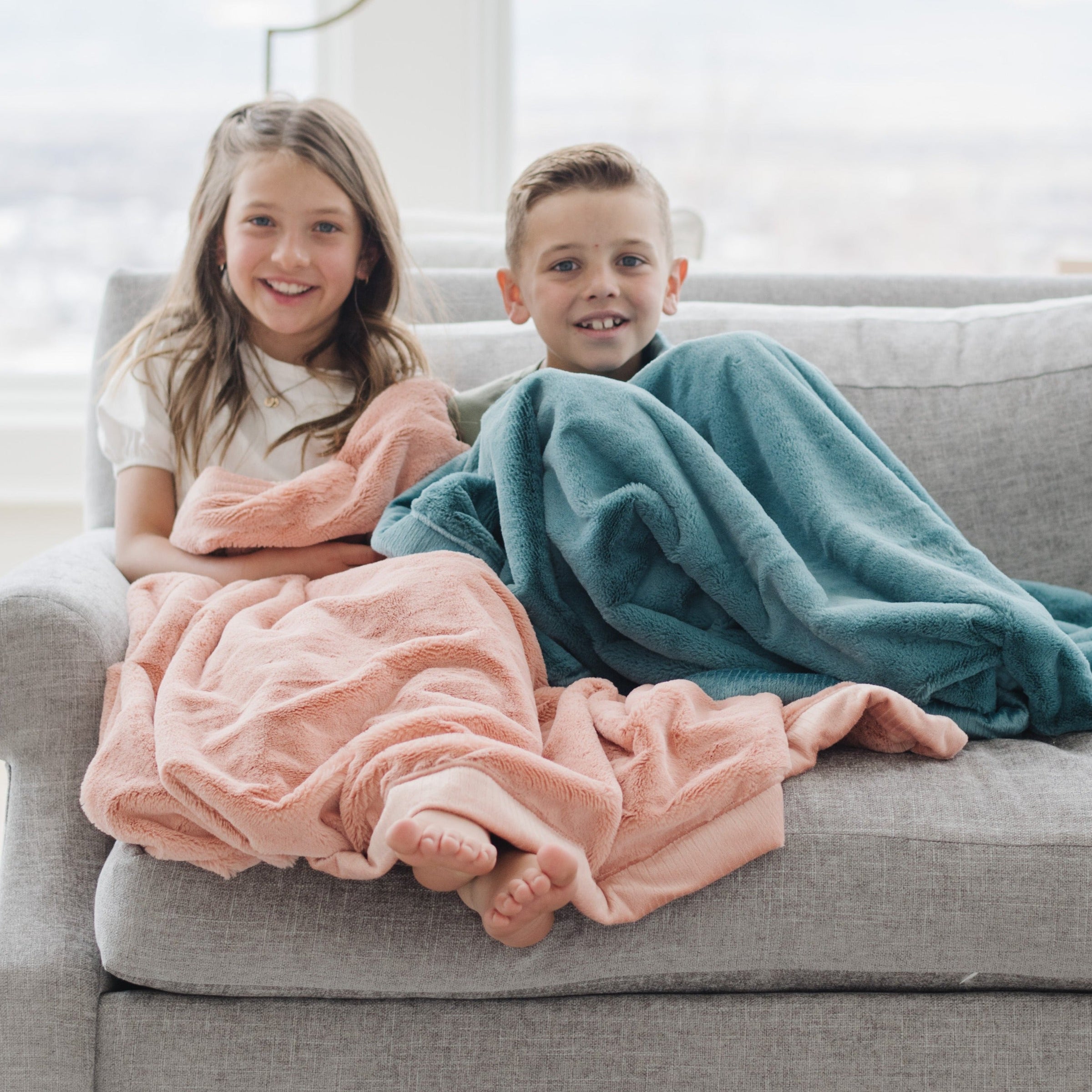 Saranoni Mineral Blue Lush Toddler Blanket