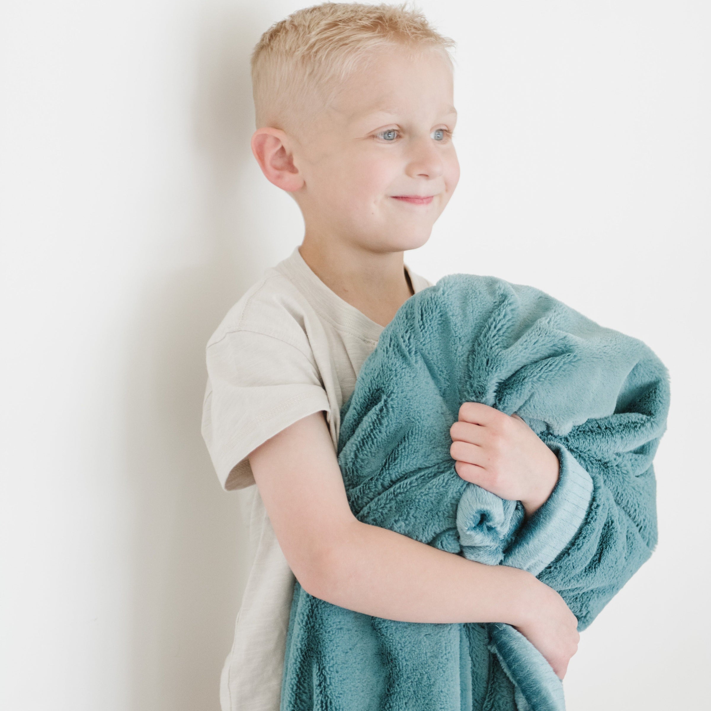 Saranoni Mineral Blue Lush Toddler Blanket
