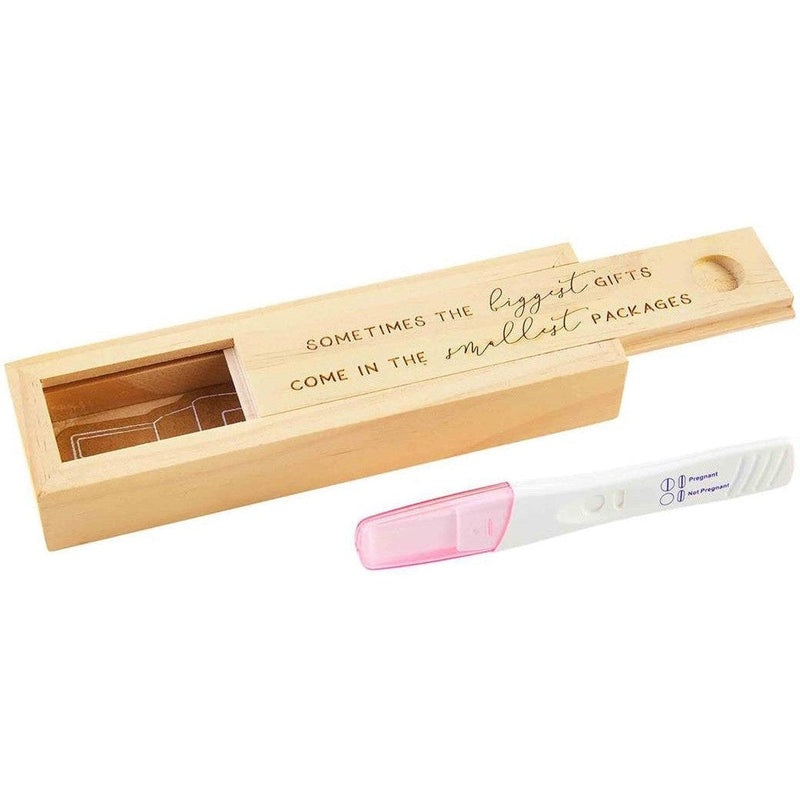 Mud Pie Pregnancy Test Gift Box