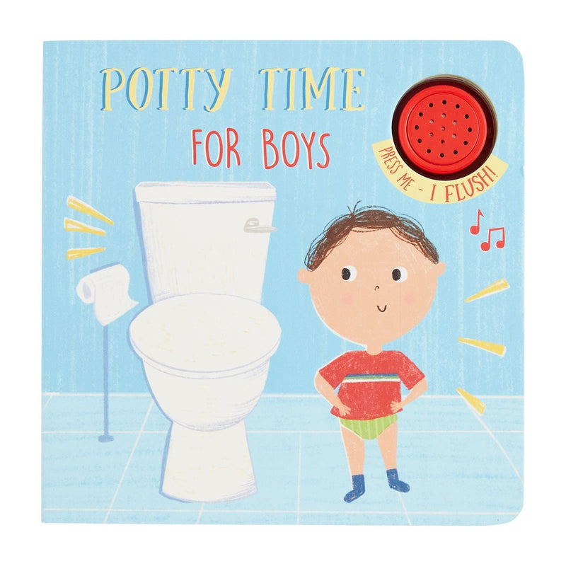 Mud Pie Boy Potty Time Board Book