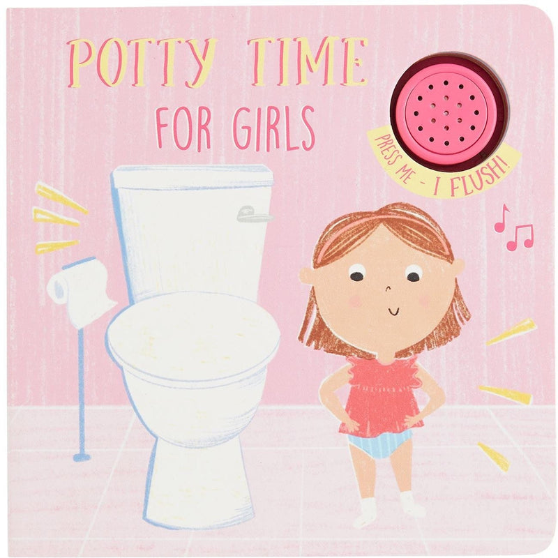 Mud Pie Girl Potty Time Board Book