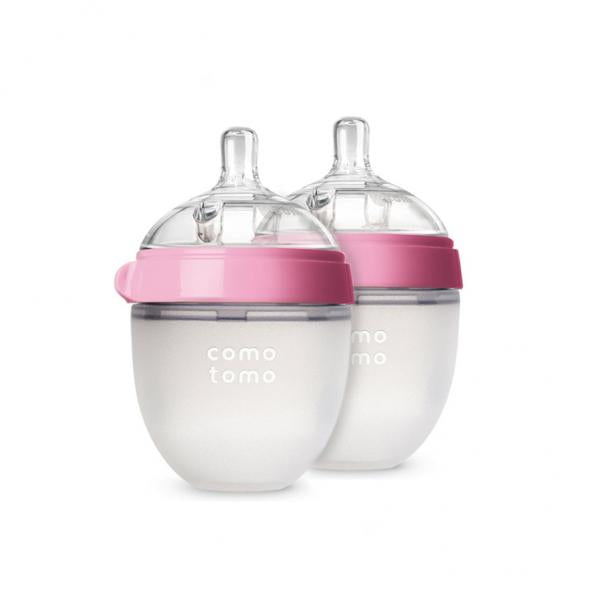 Pink Double Pack Baby Bottle - 5 oz.