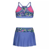 UA Swim Skirt Set Baja blue