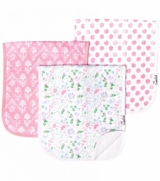 Copper Pearl Premium Burp Cloths | Claire Set