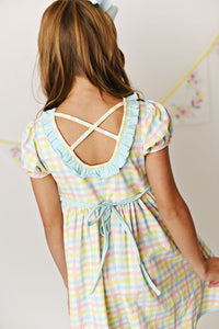 Serendipity Clothing Pastel Gingham Twirl Dress
