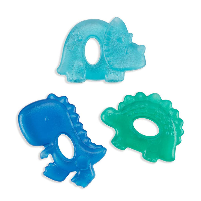 Itzy Ritzy Cutie Coolers Water Filled Teethers Dino (3-pack)
