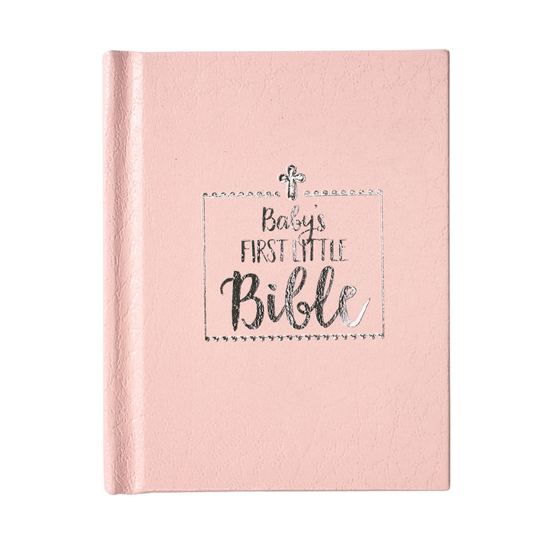 BABY GIRL FIRST BIBLE, PINK