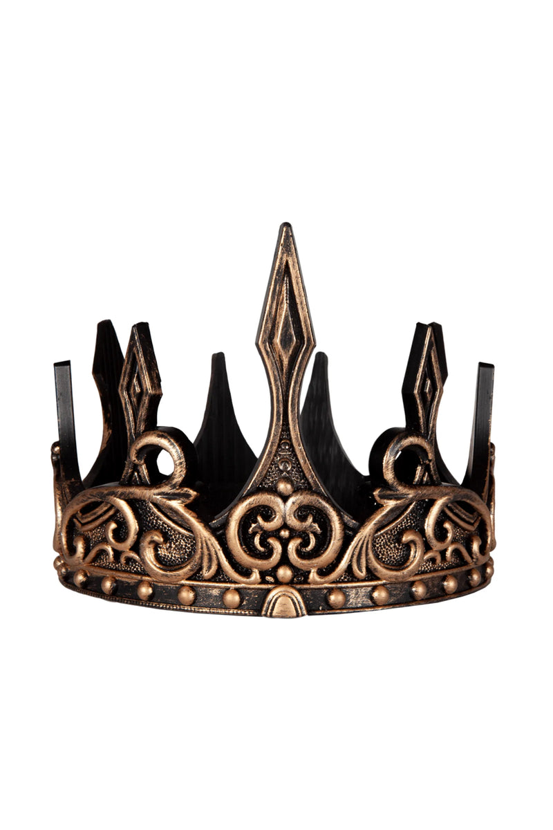 Medieval Crown, Gold/Black