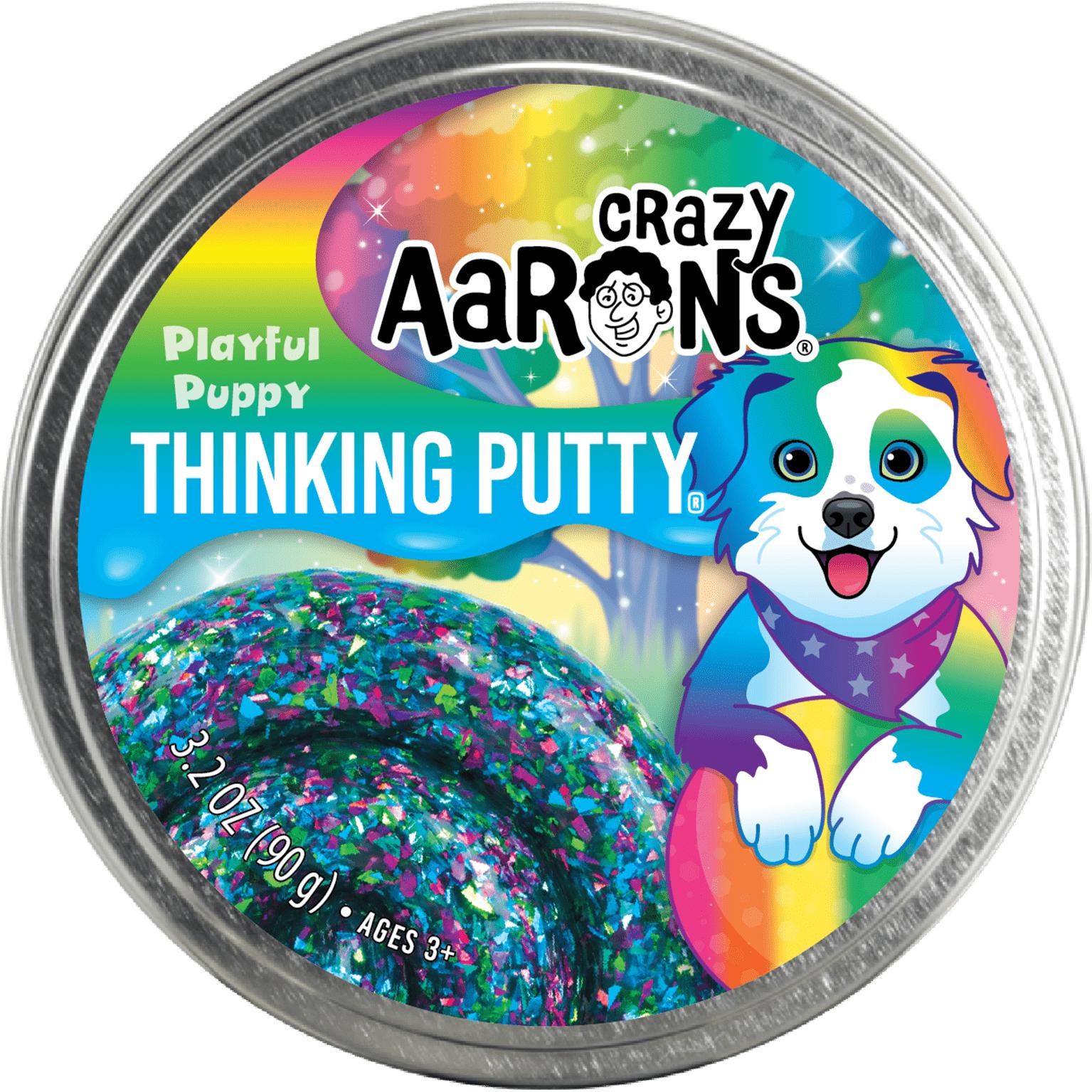 Crazy Aaron's Playful Puppy | Putty Pets