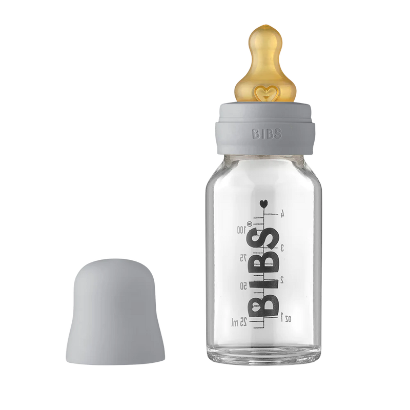 Baby Glass Bottle Complete Set 110ml