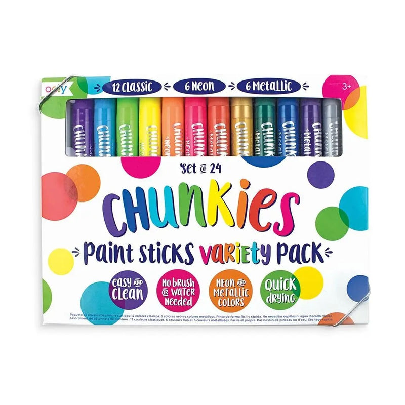 Chunkies Paint Sticks Variety Pack 24 Count