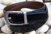 Black/ Brown Reversible Leather Belt