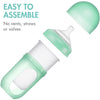 Boon Nursh Silicone Pouch Bottle 3-pack | Metallic