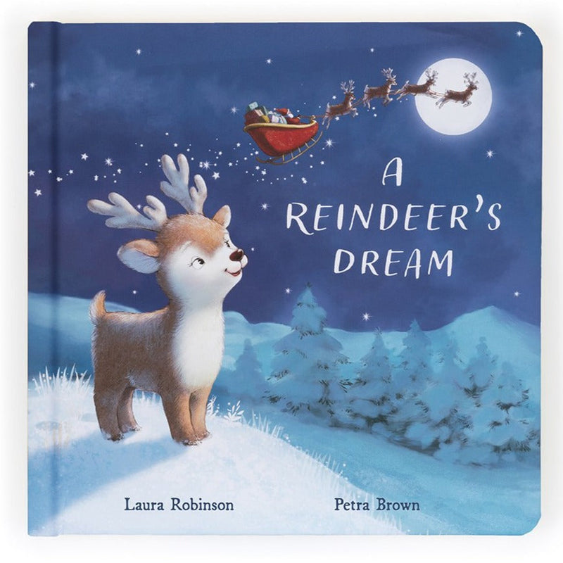 Jellycat Mitzi Reindeer's Dream Book