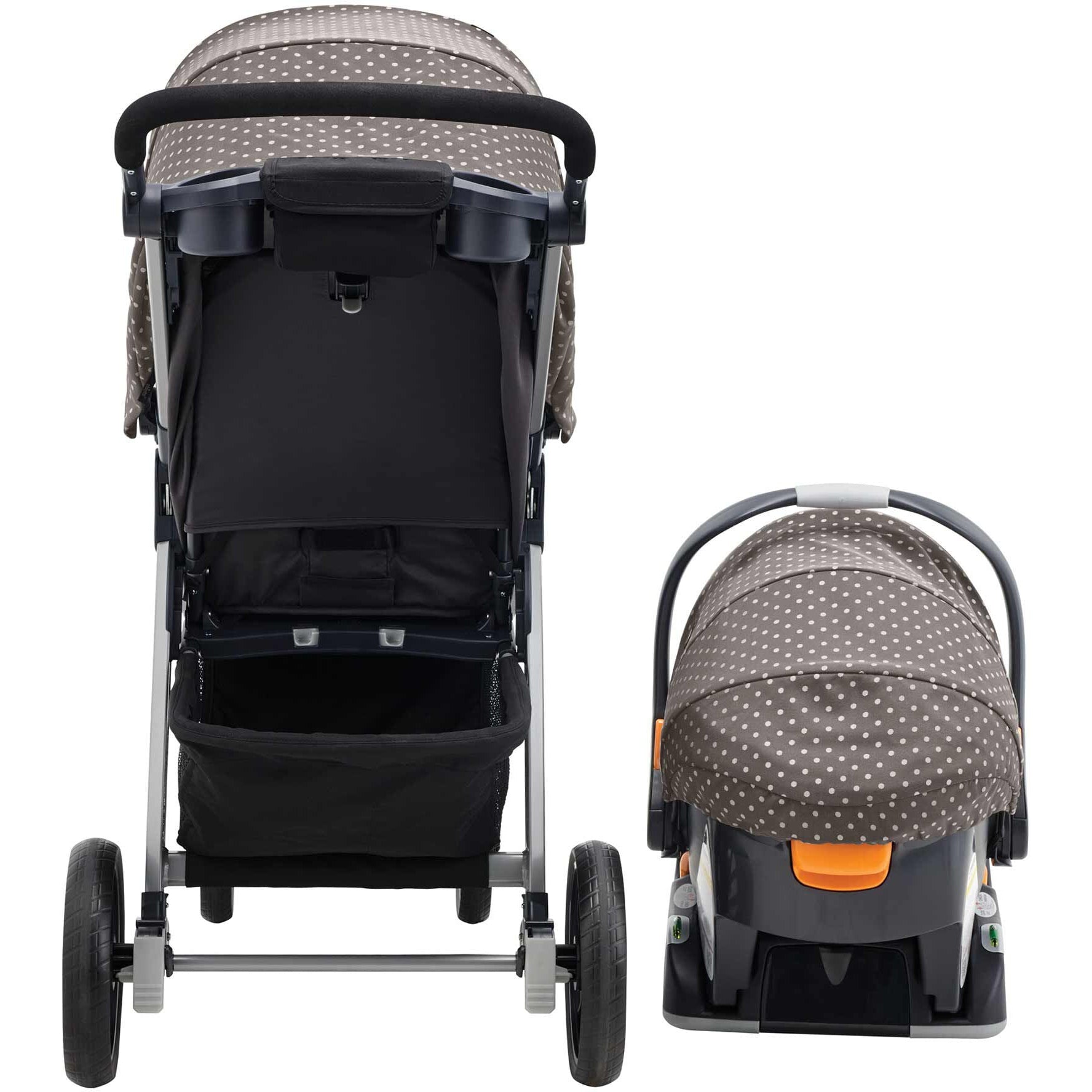 orange chicco stroller Chicco Bravo Trio Travel System Camden
