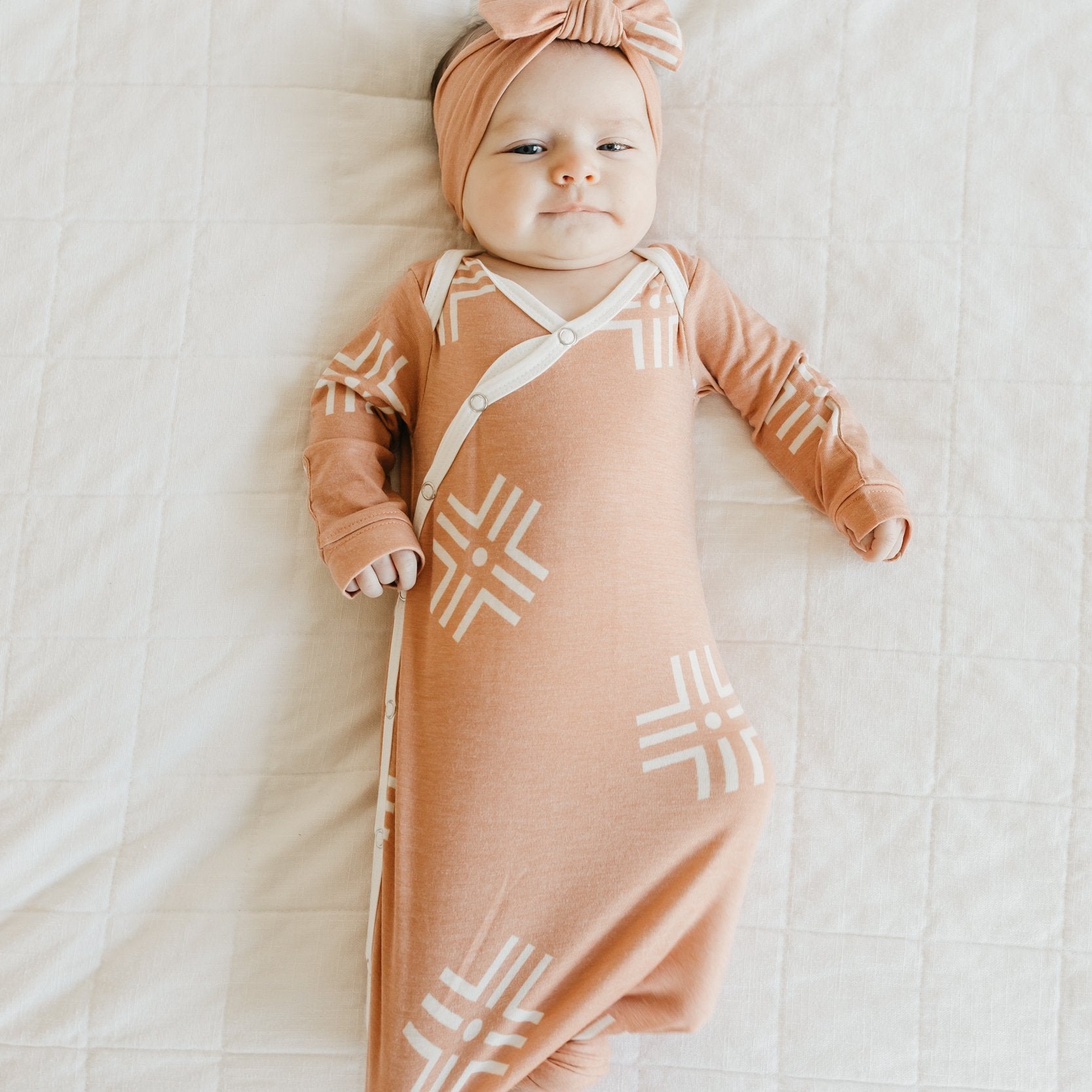 Copper Pearl Knotted Gown | Mesa