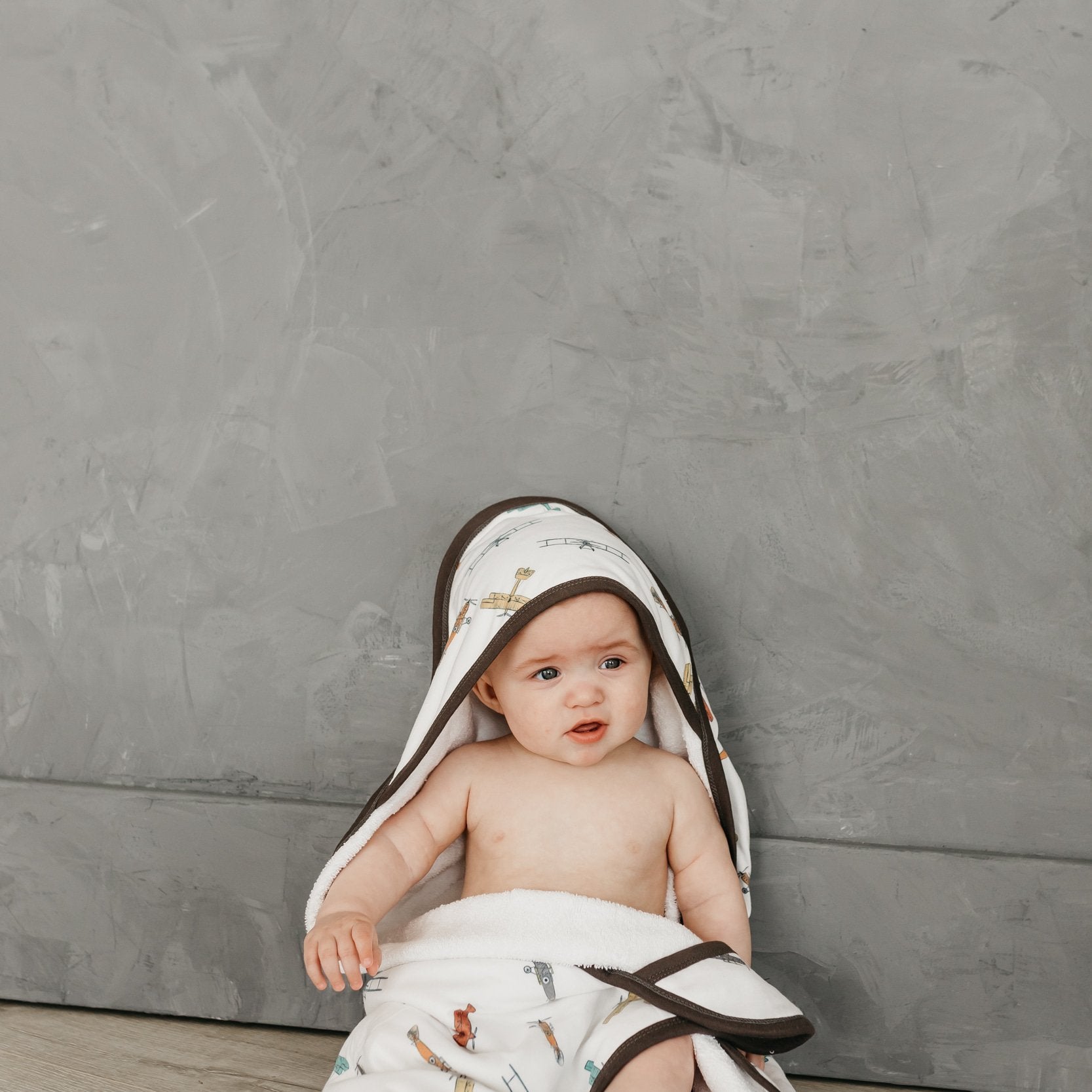 Copper Pearl Premium Knit Hooded Towel | Ace