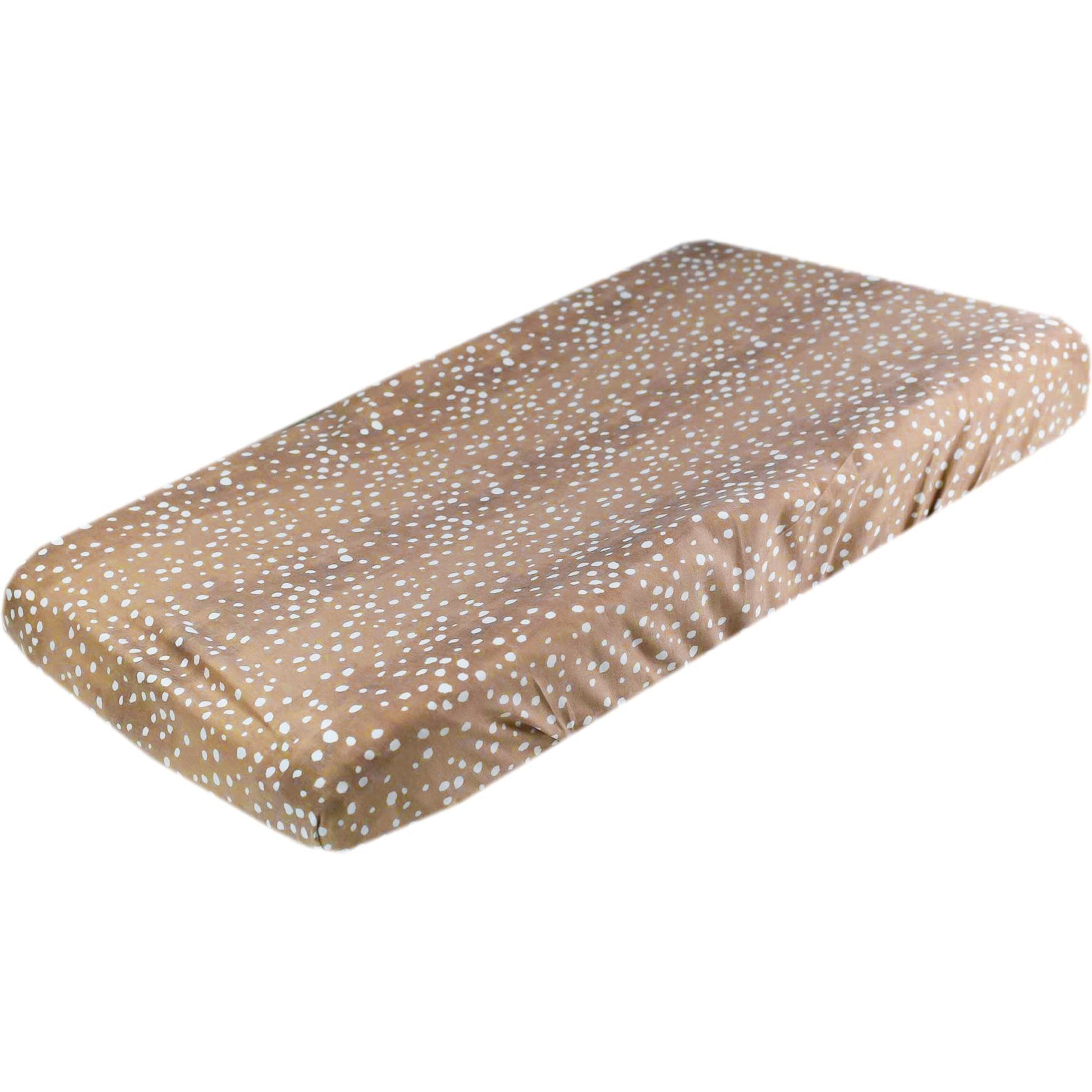 Copper Pearl Premium Knit Diaper Changing Pad Cover | Fawn