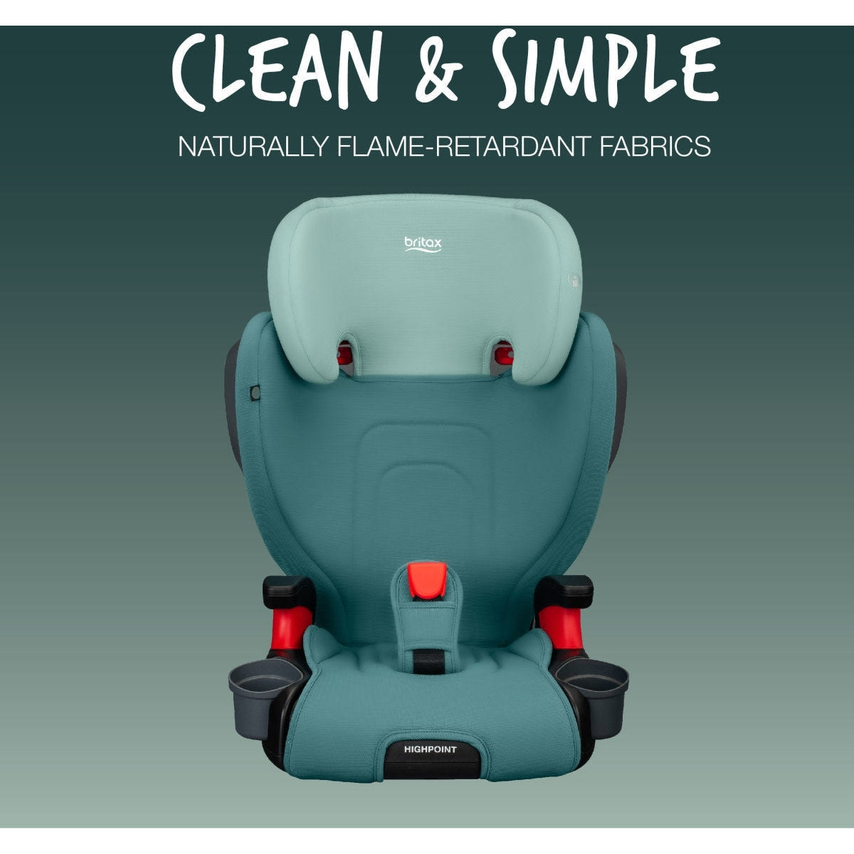 britax safewash flame retardants Britax Highpoint 2-Stage Belt-Positioning Booster Seat
