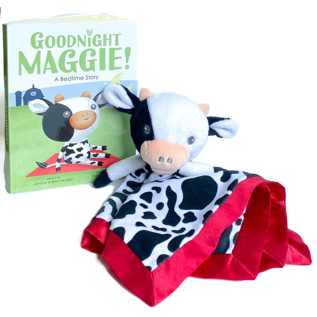 Frankie Dean Maggie the Cow Dream Blanket + Bedtime Book