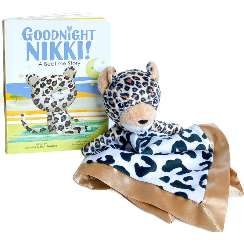 Frankie Dean Nikki the Leopard Dream Blanket + Bedtime Book