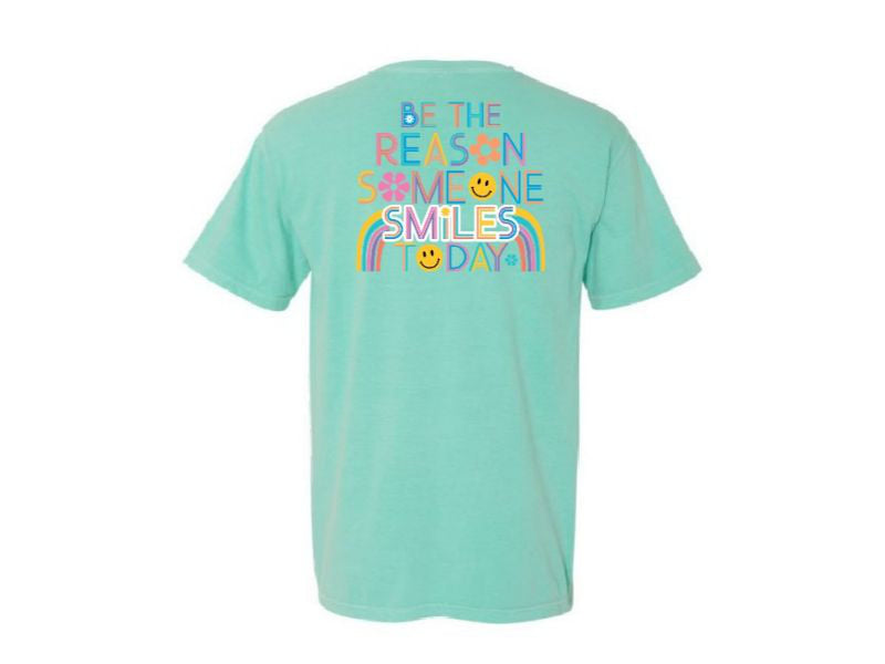 Be the Reason Someone Smiles Today Crew Neck T-Shirt