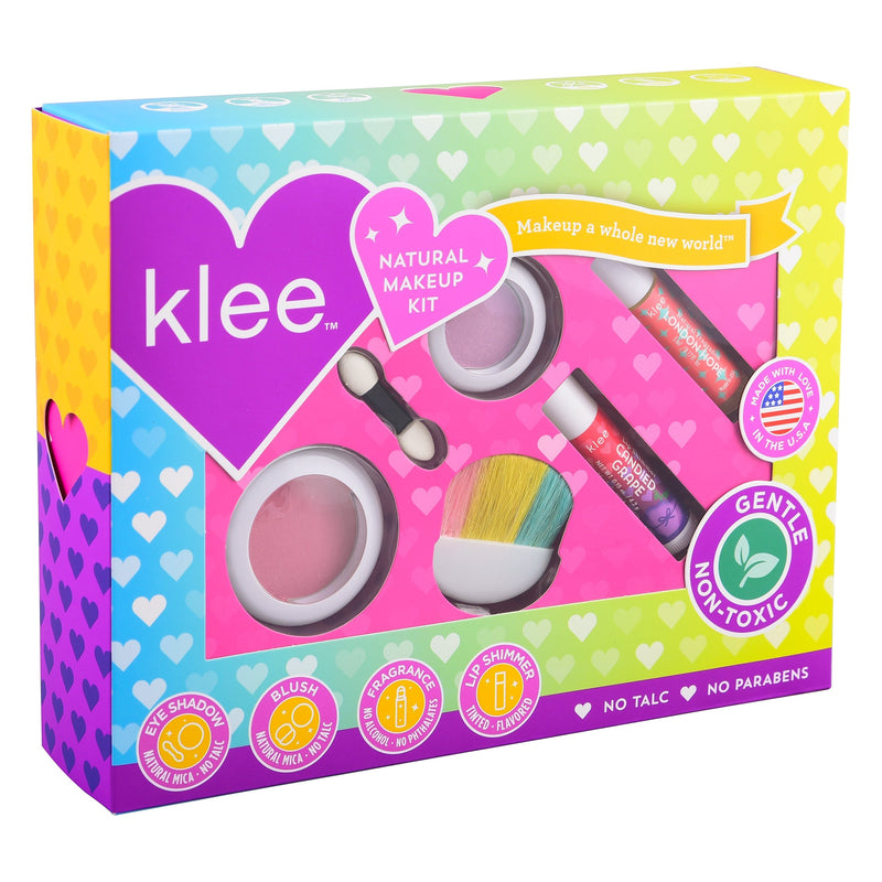 Klee Head Over Heels Starter Makeup Kit with Roll-On Fragrance