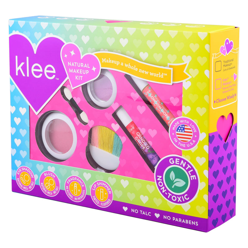 Klee Head Over Heels Starter Makeup Kit with Roll-On Fragrance