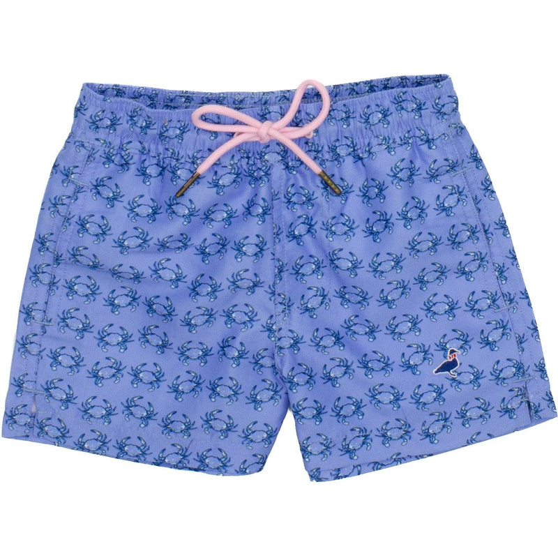 Properly Tied Lucky Duck Swim Trunk | Blue Crab