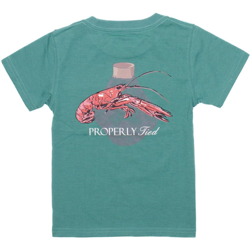 Properly Tied Lucky Duck Trap Short Sleeve | Teal
