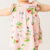 Posh Peanut Annabelle Cap Sleeve Flutter Dress & Bloomer Set