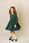 Swoon Baby Clothing Hunter Ribbed Pocket Dress