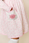 Swoon Baby Clothing Pink Pumpkin Embroidery Proper Dress